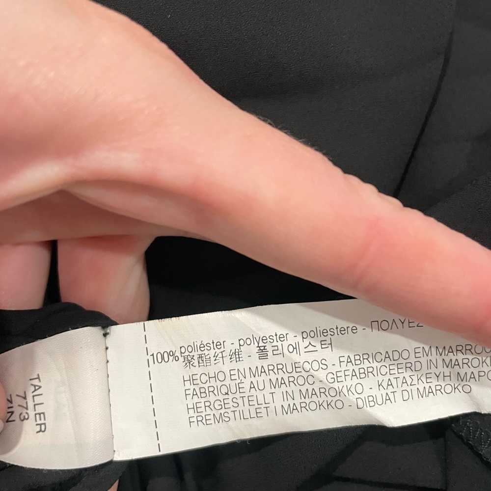 Zara Halter Double Layer Top - Picture 6 of 6